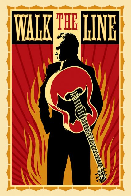 Poster for the movie "Walk the Line"
