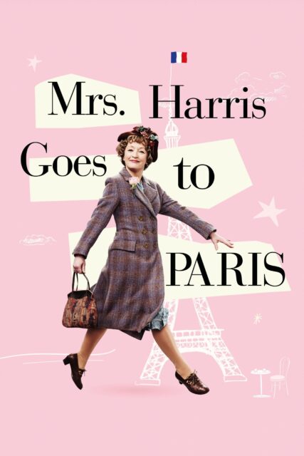 Poster for the movie "Mrs. Harris Goes to Paris"